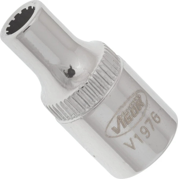 VIGOR Insert de majeur à douille multiprofil carré creux 63 mm (1/4") multiprofil 4 mm lot de 10 V1976 acheter à...