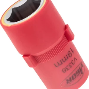 VIGOR Insert de majeur à douille VDE carré creux 125 mm (1/2 pouce) profil à six pans extérieurs 19 mm V3336 acheter à bas...