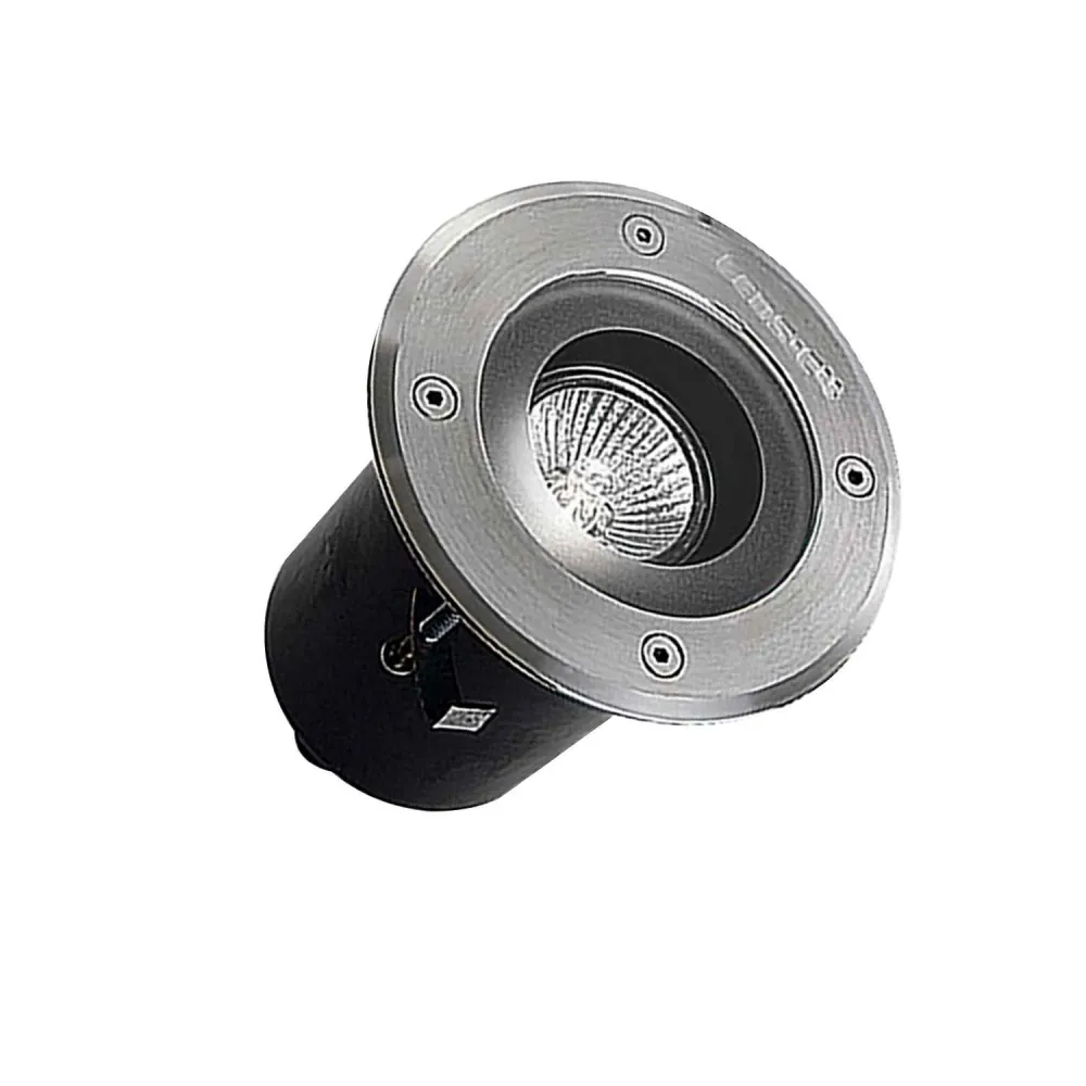 Abat-jour en tissu Plafonnier LED rond encastrable Gea GU10 IP65 LEDS-C4 15-9708-CA-37