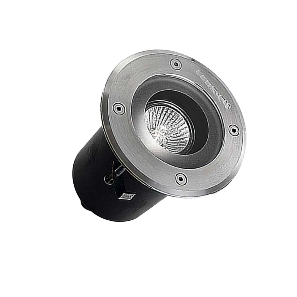 Abat-jour en tissu Plafonnier LED rond encastrable Gea GU10 IP65 LEDS-C4 15-9708-CA-37