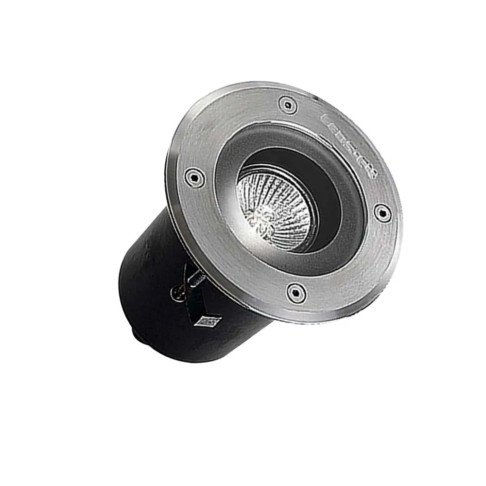 Abat-jour en tissu Plafonnier LED rond encastrable Gea GU10 IP65 LEDS-C4 15-9708-CA-37