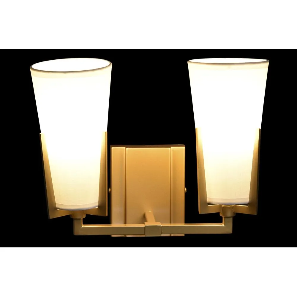 Applique Murale Deux fois Contemporaine Home Decor Verre Doré Métal Polye