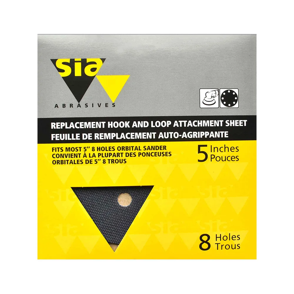 Feuille de remplacement pour disque de ponçage avec 8 trous d'aspiration, 5" Haute conductivité