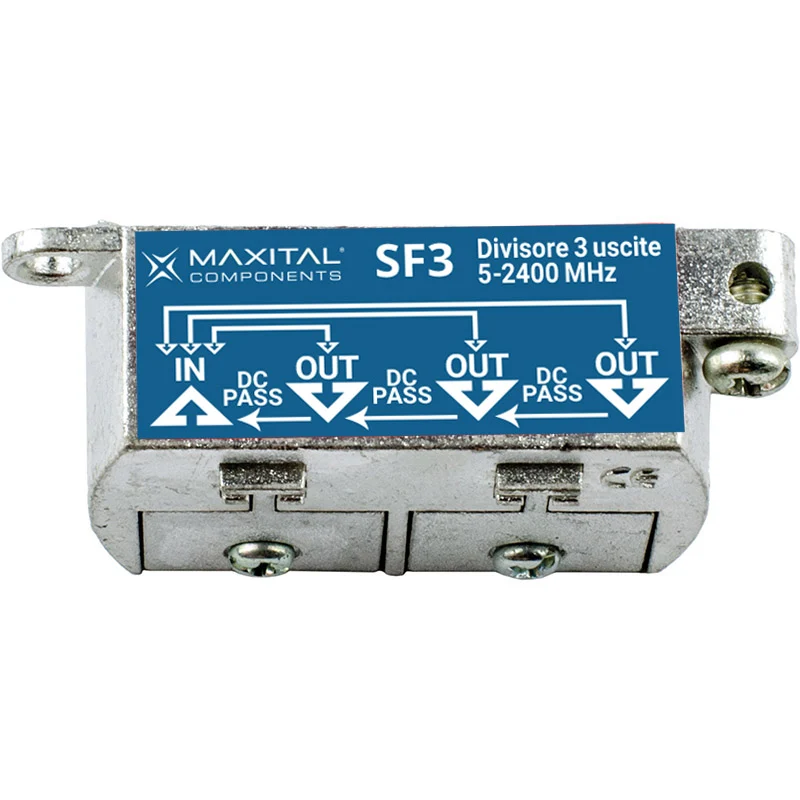 Plomb de charpentier DIVISORE PLUG 3 VIE 5-2400MHZ-CC SF3 FTE