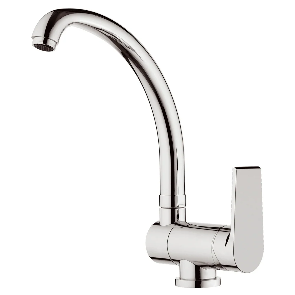 Mitigeur évier sous-fenêtre Rubinetterie Mariani ligne Artic laiton chromé avec 3 Cartouches de Filtration