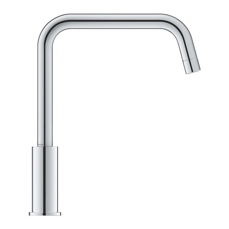 Mitigeur évier START GROHE 30470000 QuickFix Plus - bec haut- rotation 150° - acier chromé