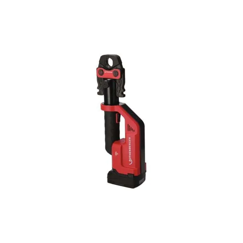 Abaisser-wc Sertisseuse sur batterie 18 V ROMAX avec mâchoires TH 1000004279 ROTHENBERGER