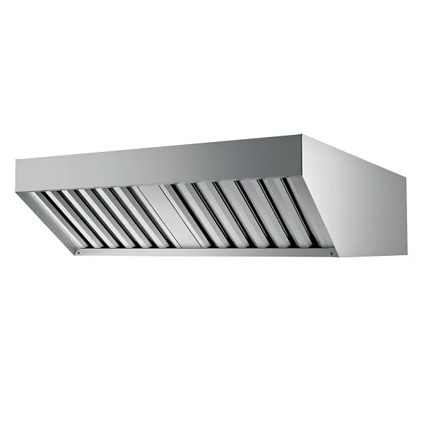 Hotte de cuisine Alphatech avec condenseur de vapeur refroidi par air pour kit empilable exemples électriques uniquement l...