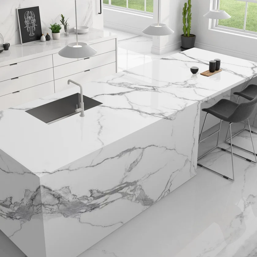 Comptoir Quartz 2cm - 3cm KY004 pour Mur Intérieur