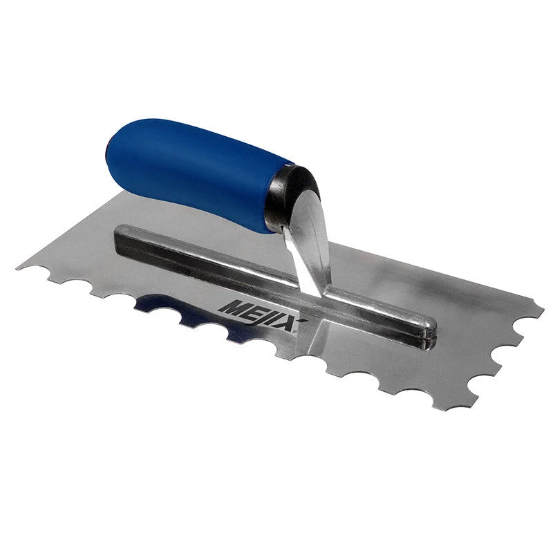 Platoir acier dentelé MEJIX 180256 - 280x115 mm U 20x10