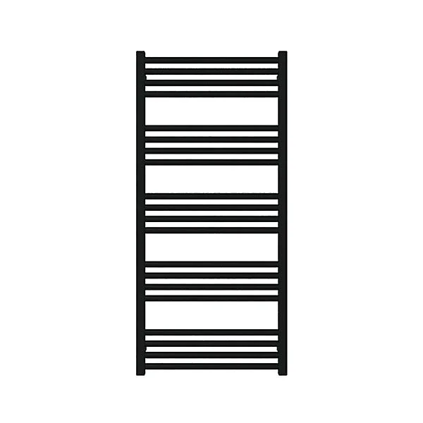Sèche-serviette électrique réglable noir - HxL : 1140x430 mm - 400 Watt - FIO1140/430E1NP