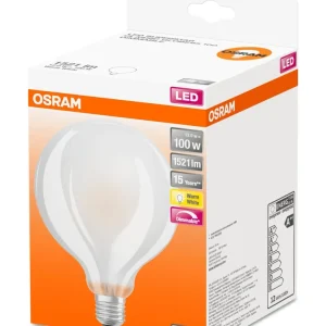 GLOBE LED 95MM 12W E27 BOUILLANT