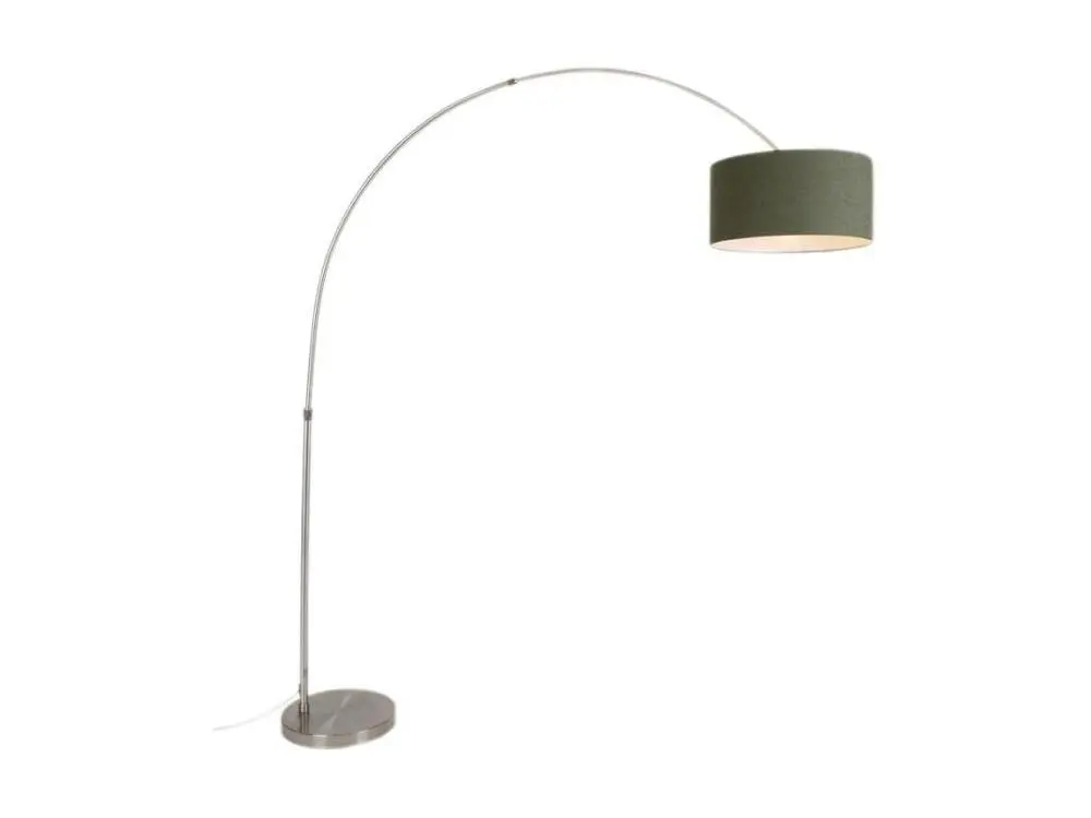 Support de tube néon Lampe arc acier abat-jour vert mousse 50/50/25 - XXL