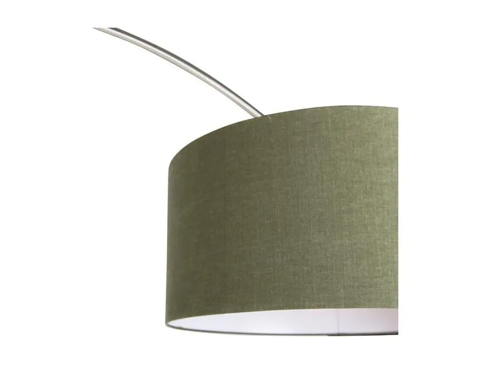 Support de tube néon Lampe arc acier abat-jour vert mousse 50/50/25 - XXL