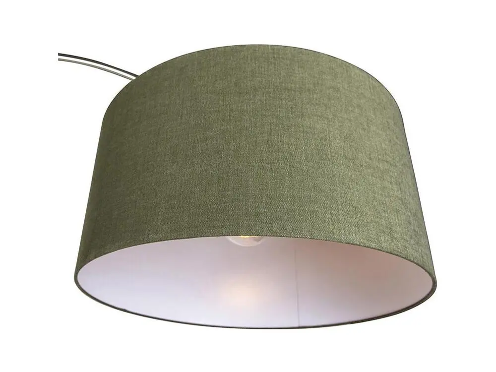 Support de tube néon Lampe arc acier abat-jour vert mousse 50/50/25 - XXL