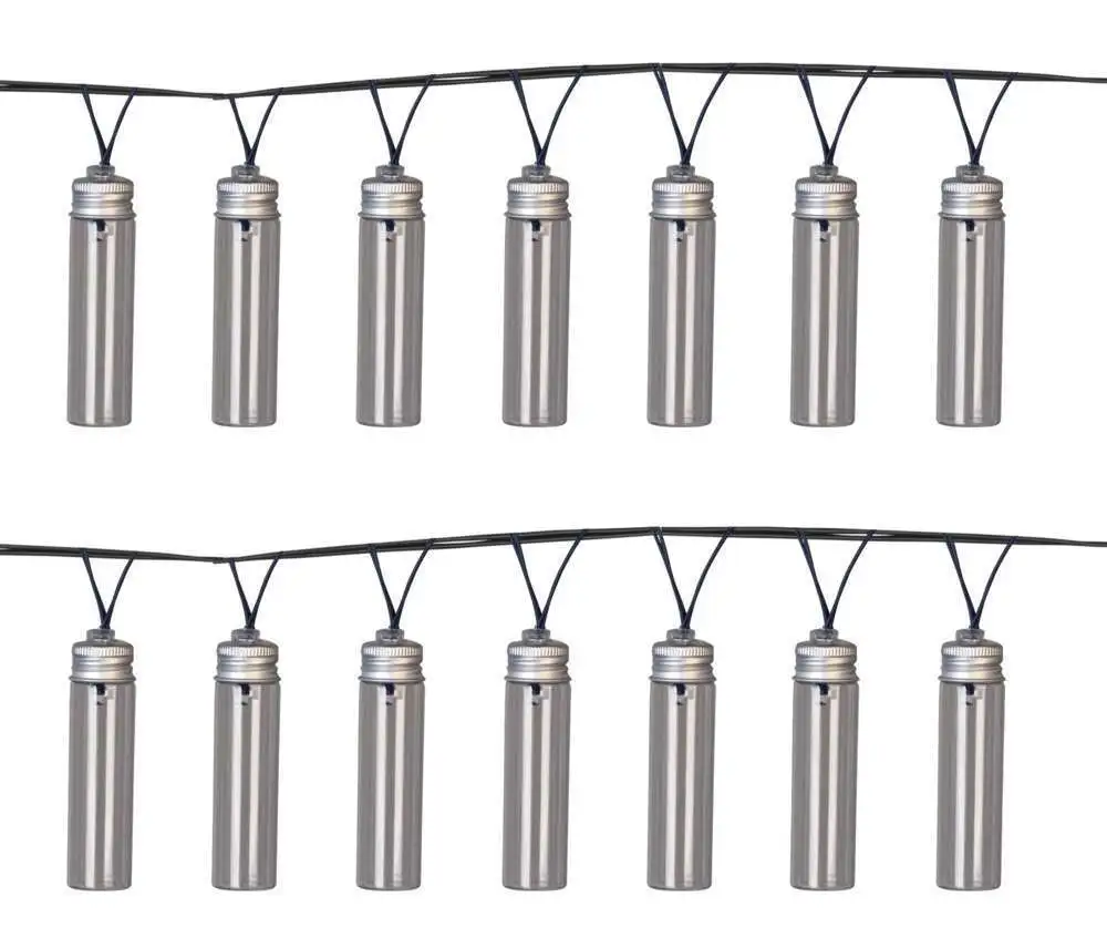 Applique étanche Guirlande Monté Gordo solaire 14 leds - Longueur 460 cm Luxform