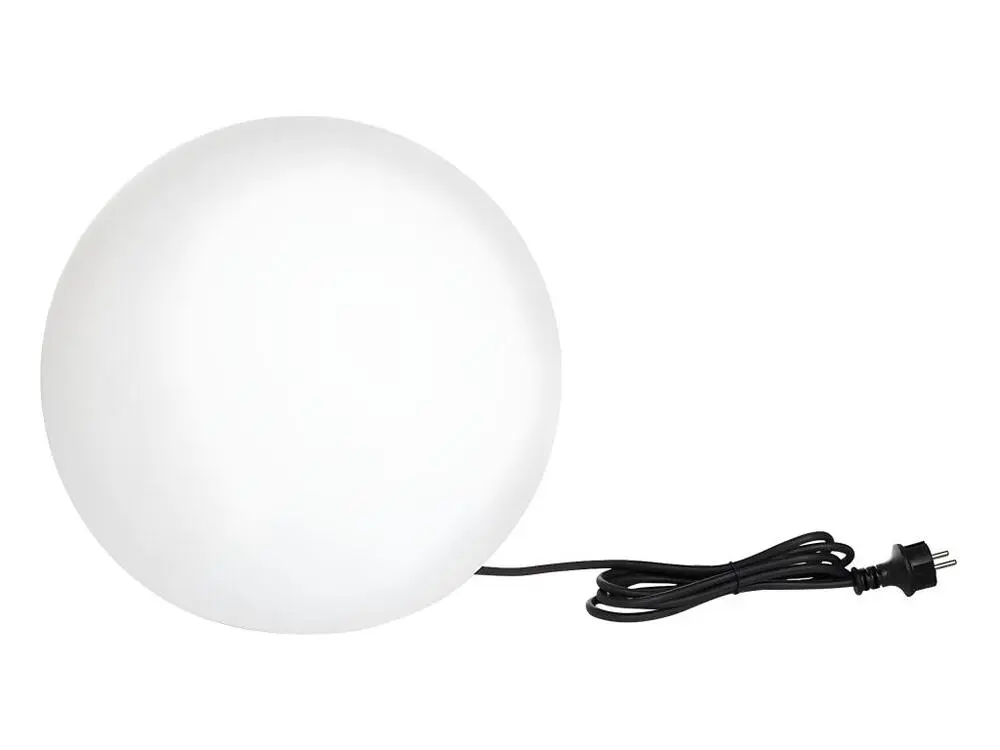 Boule lumineuse filaire pour extérieur LED blanc BOBBY ∅60cm culot E27 pour allée et terrasse