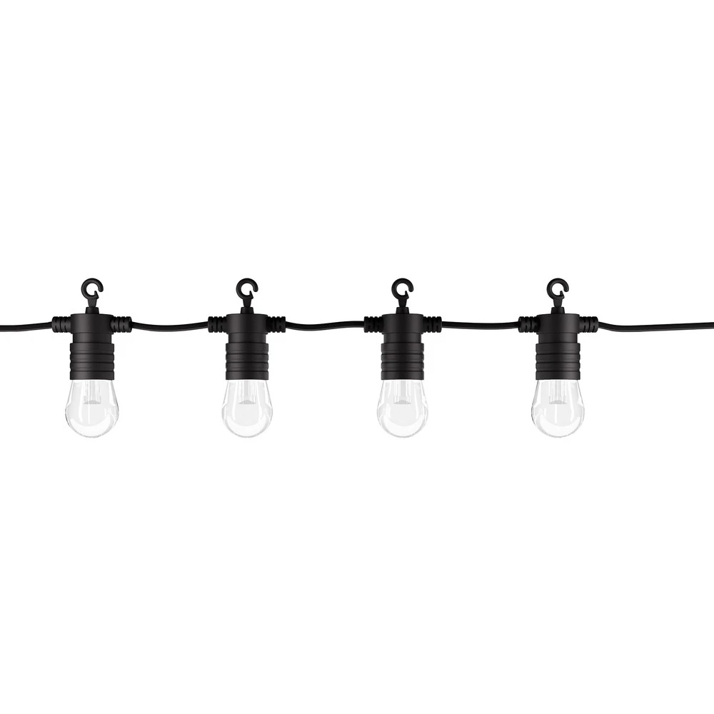Guirlande lumineuse LED tint Stella, 12 lampes, CCT, RVB pour jardin et patio