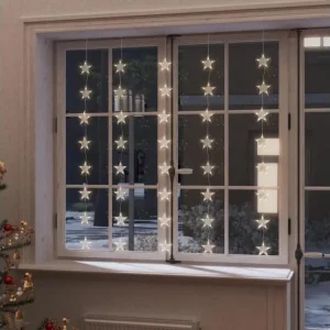 Guirlande lumineuse à étoiles LED 200LED Blanc torride 8fonctions