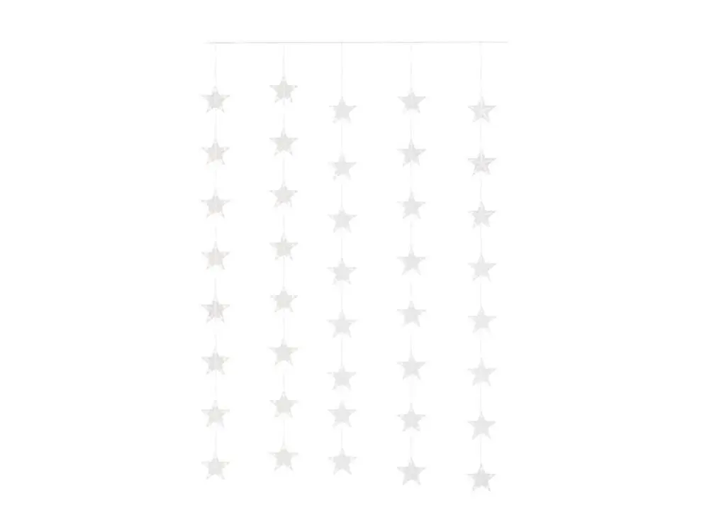 Guirlande lumineuse à étoiles LED 200LED Blanc torride 8fonctions