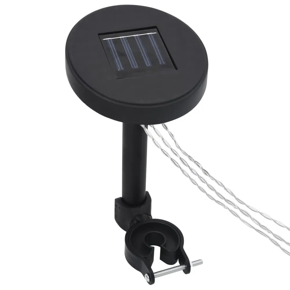 Projecteur à détection Guirlande lumineuse à LED avec panneau solaire pour belvédère