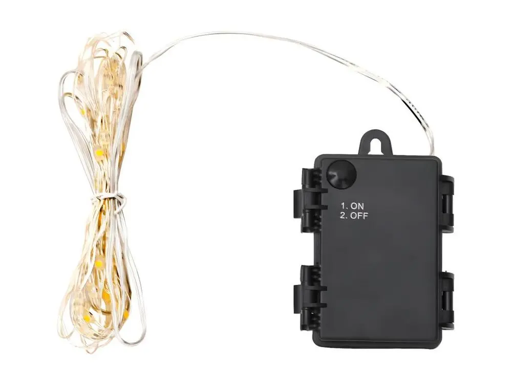 Spot encastrable Guirlande lumineuse à LED avec 66 LED et ventilateur 660 cm