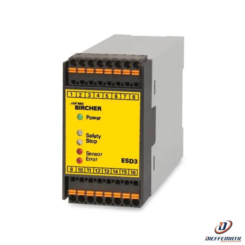 Dispositivo di commutazione di sicurezza ESD3 Bircher ESD3-06-24ACDC 210994