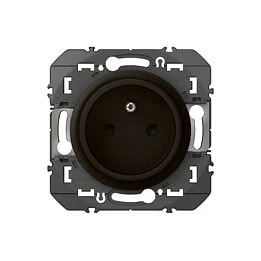 Prise de fréquent easyréno 2P+T faible profondeur dooxie 16A noir pour cuisinière électrique
