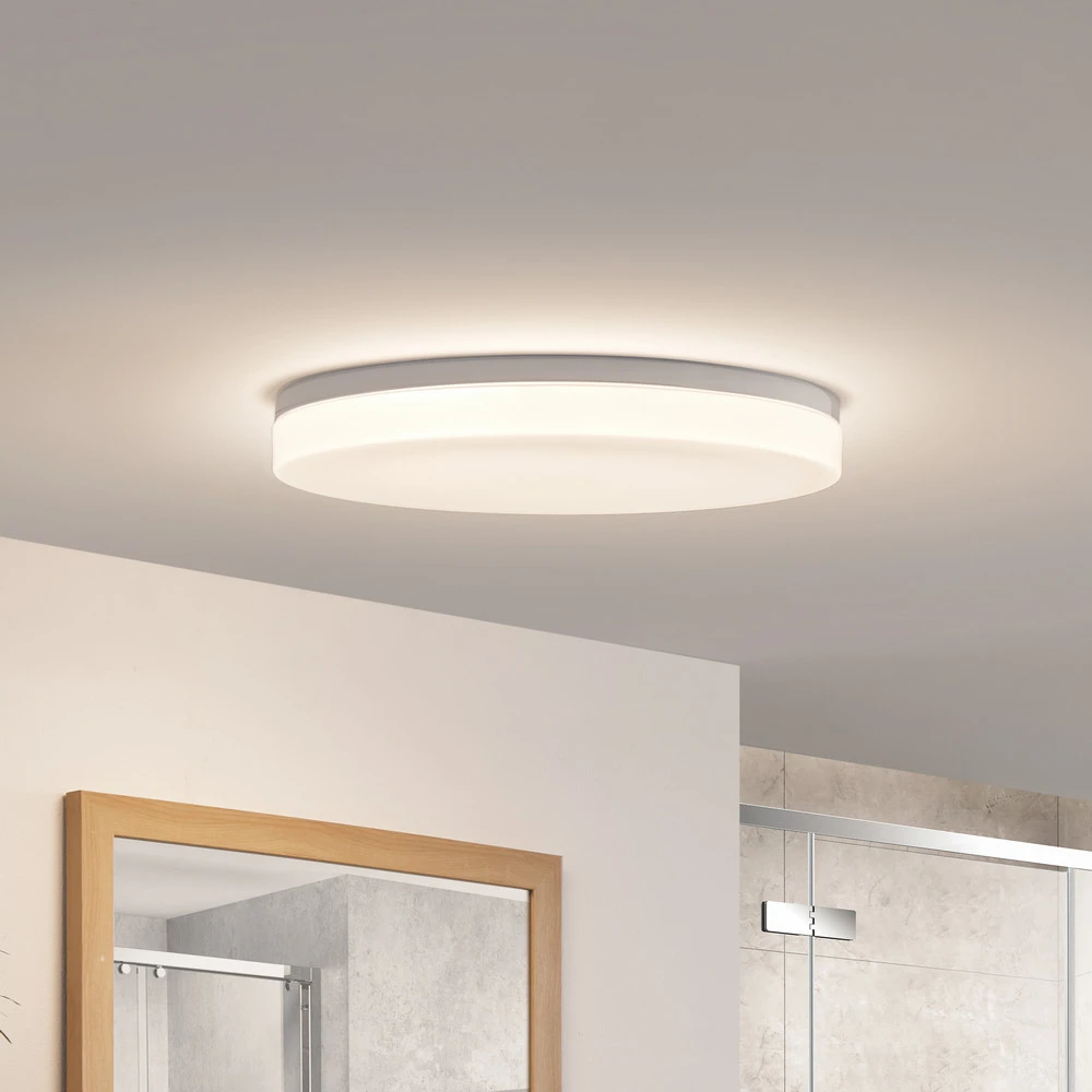 Gradateur WiFi compatible Alexa Prios Wynion Plafonnier LED CCT Interrupteur DIP 50cm