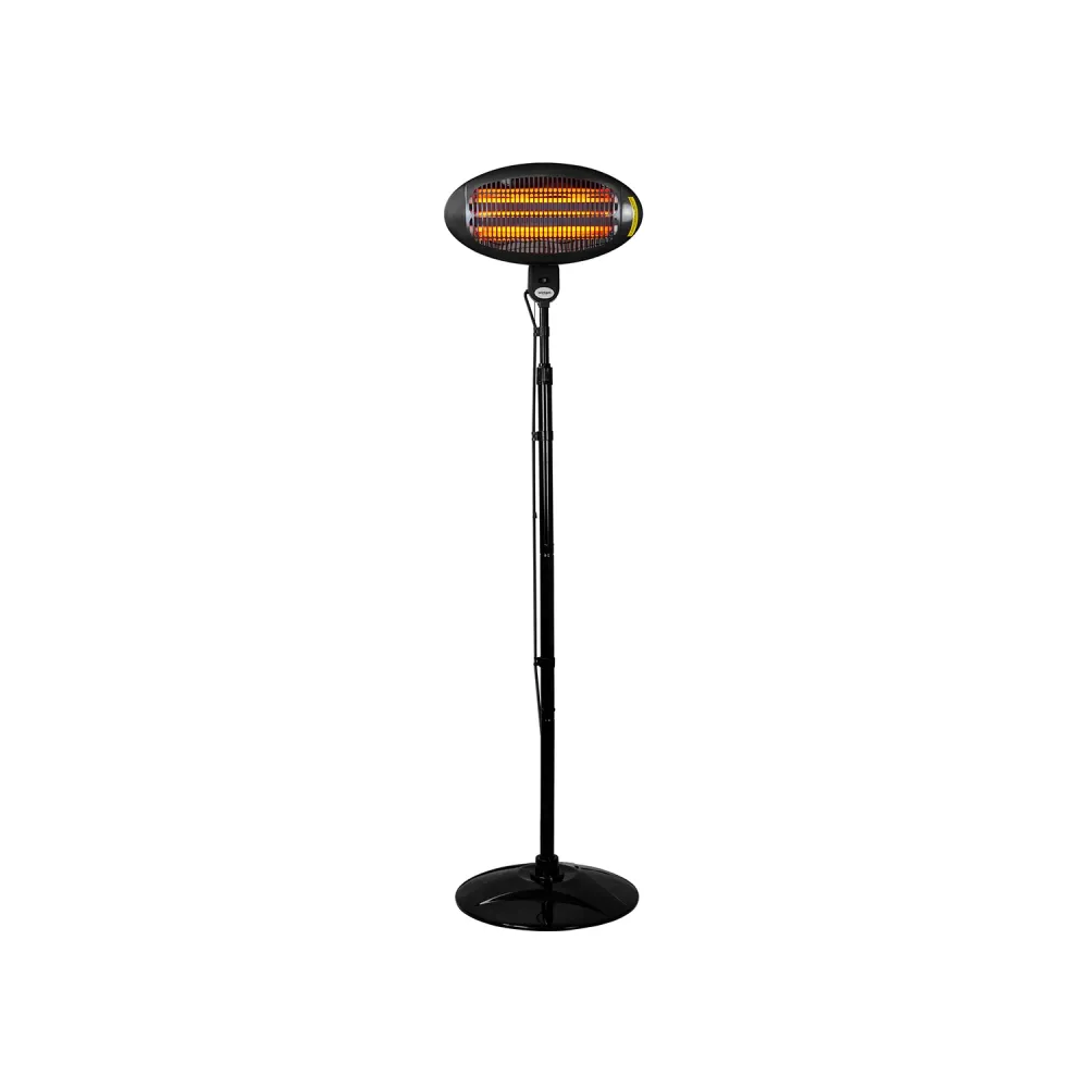 Stufa Elettrica Da Interno E Esterno 2000w avec minuterie programmable