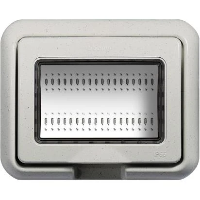 Variateur Électronique Silencieux COPERCHIO IDROBOX IP55 PER INSTALLAZIONI INCASSATE GRIGIO-ANTRACITE-BIANCO BTCINO