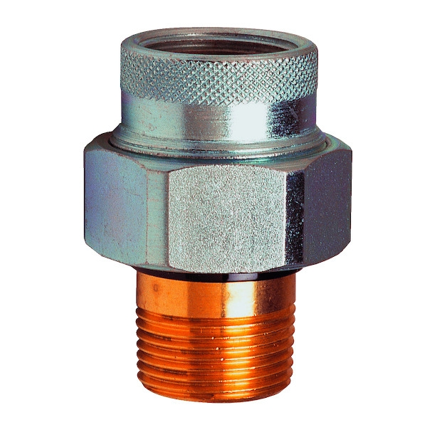 Raccord isolant pour chauffe-eau (diaélectrique) ZRICE - 3/4'' - mâle-femelle - THERMADOR | Résistant aux UV |