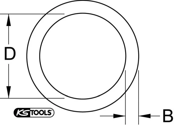 KS Tools Joint torique 1/2" pour douille 6-16 mm 515.1137 se procurer à bas prix avec Étanchéité Garantie