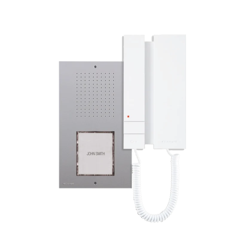 KIT AUDIO MONOFAMIGLIARE COMELIT CON CORNETTA 2 FILI KCA2061A avec écran tactile