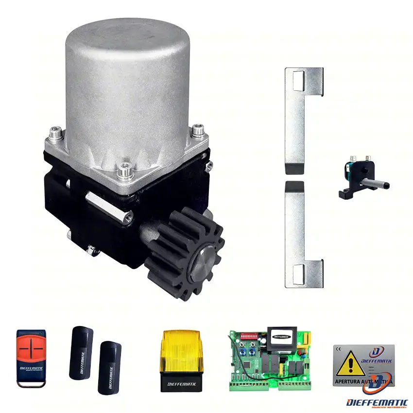 Kit Cancello Compact Scorrevole Da Interno Dimensioni Ridotte 300kg Kv3