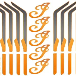 Kit d'accentuation de moteur Powerplus - Das Orange installation sans fil