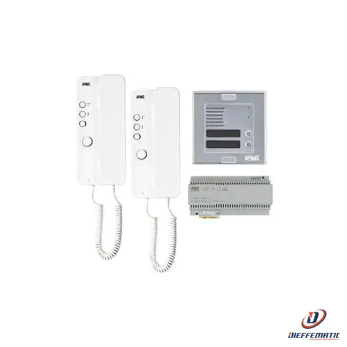 Module sans fil Urmet Kit Bifamiliare Audio Con Sinthesi S2 E Mìro, 2Voice 1183/602 Originale