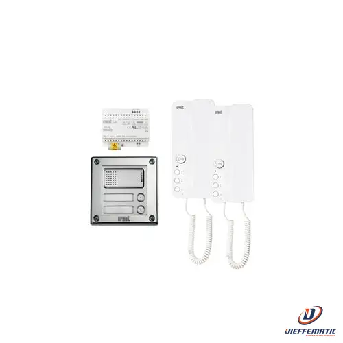 Urmet Kit Base Impianto Audio En acier 1183/603 Comunicazione Originale Garanzia