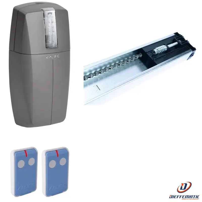Ration alimentaire Kit Porte Sezionali E Basculanti Life Setup Pr100 Xl_2M2 + Prc35_Mr 1Kt6010001