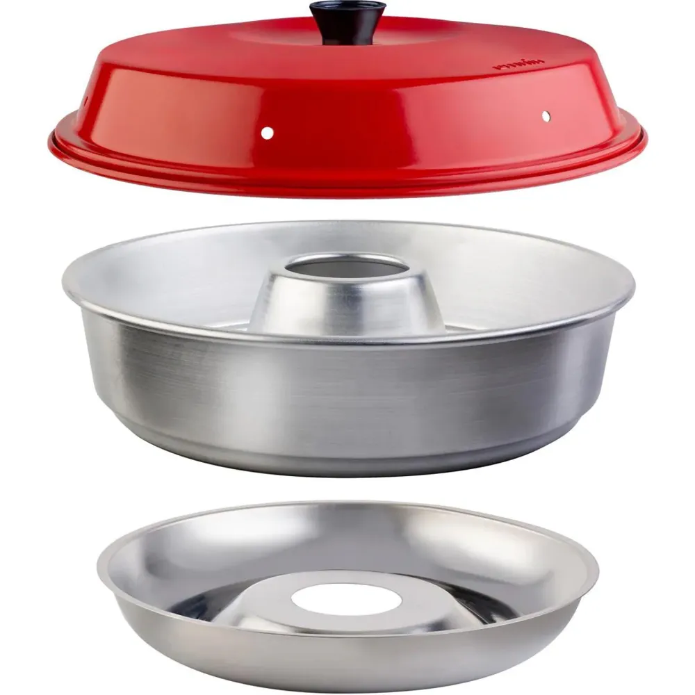 Mouvement à quartz Omnia Camping Backofen KIT - 5-tlg. Campingbackofen Set Backofen + Zubehör