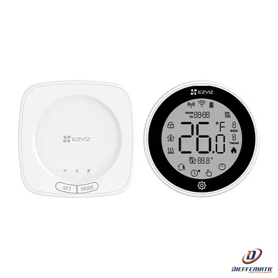 Complet et Professionnel Ezviz Connecté Thermostat T56 Kit Termostato Intelligente Home Comfort