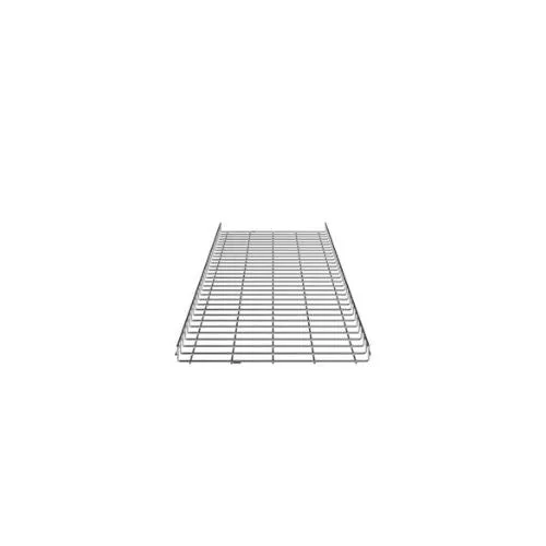 Electro Zinc Steel Wire Basket Hardware Kit Ton argent PWB2X24EZ