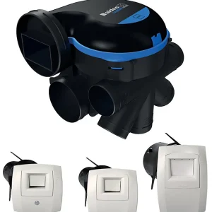Kit VMC facile flux hygroréglable Aldes exclusif + gaines