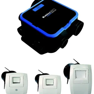 Kit VMC facile flux hygroréglable EasyHome Compact Épuré