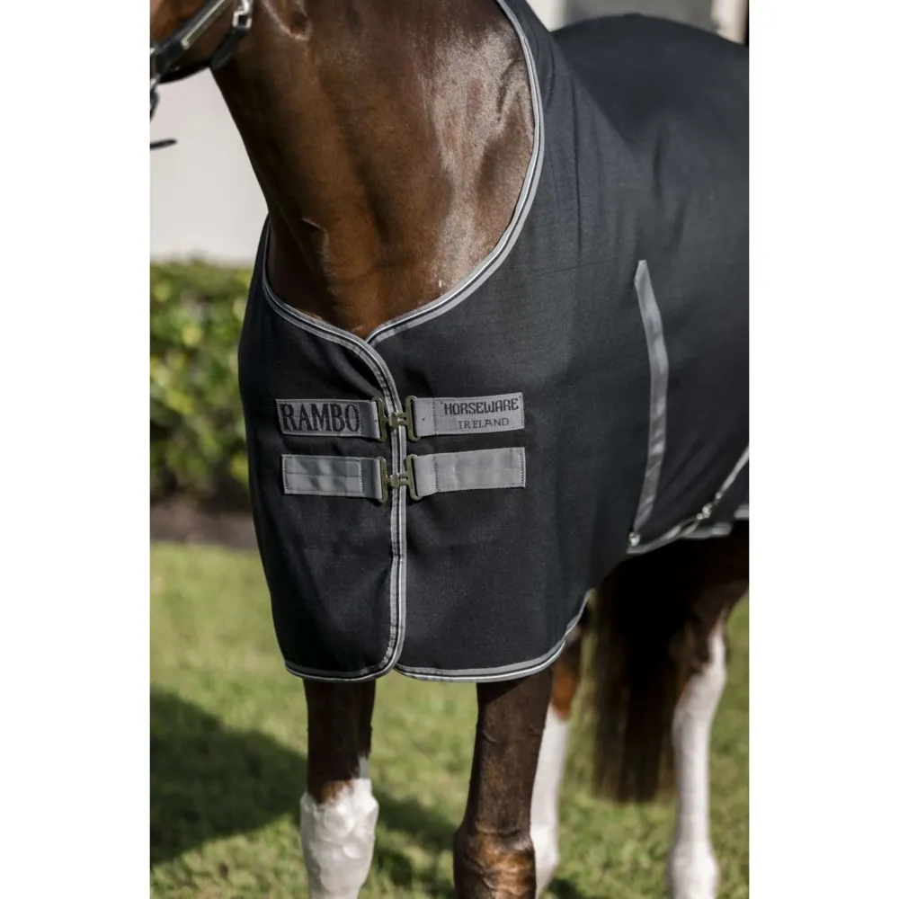 Rambo Durable Sheet Black/Thunderstorm Grey/Silver Édition Survie