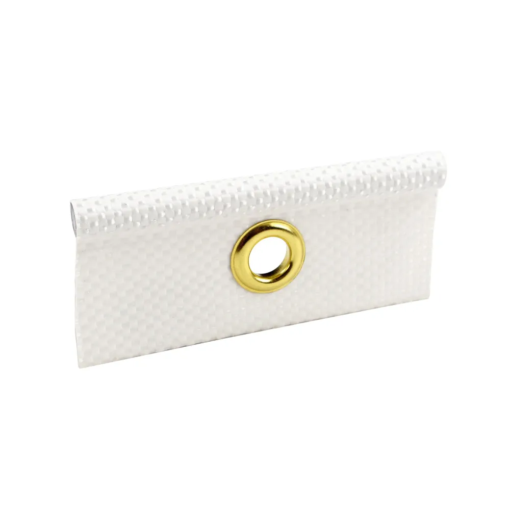 Sac d'évacuation 2er Set Kederöse weiß 7,5 mm für Kederschiene Wohnwagen & Wohnmobil Keder Öse