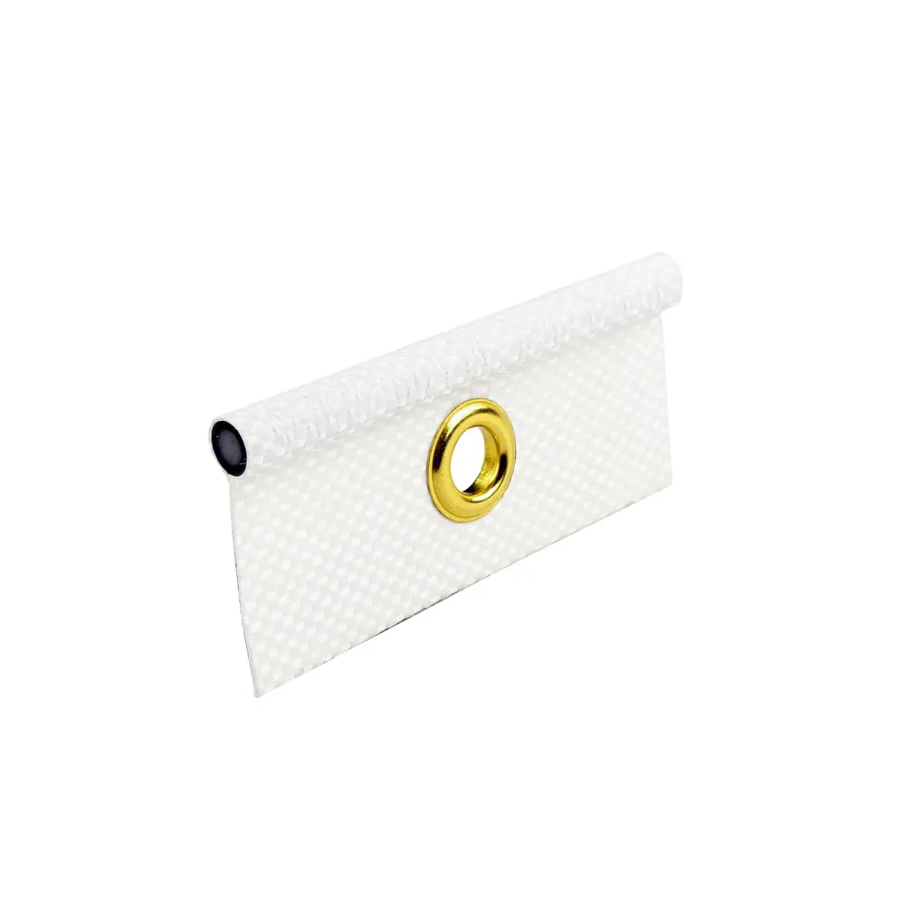Sac d'évacuation 2er Set Kederöse weiß 7,5 mm für Kederschiene Wohnwagen & Wohnmobil Keder Öse