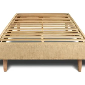 Sommier Kit Tissu Jaune 90x200 H29cm