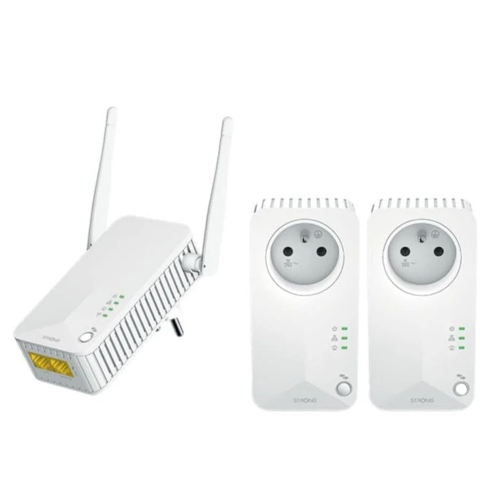 Strong - Kit CPL Wi-fi 600mbps trio pour situation de crise