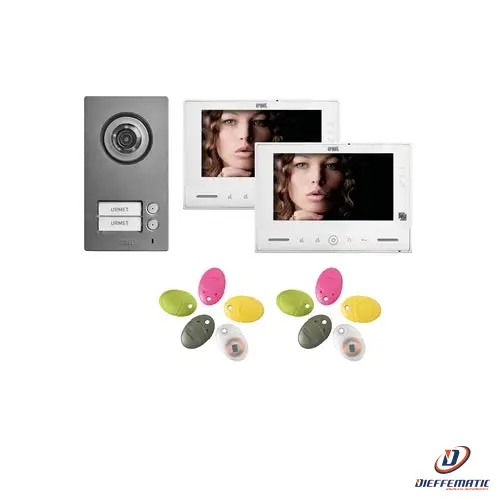 Urmet Kit Note2 Bifamiliare Con Rinvio Di Chiamata 1723/96 Comunicazione Nuovo pour situation de crise